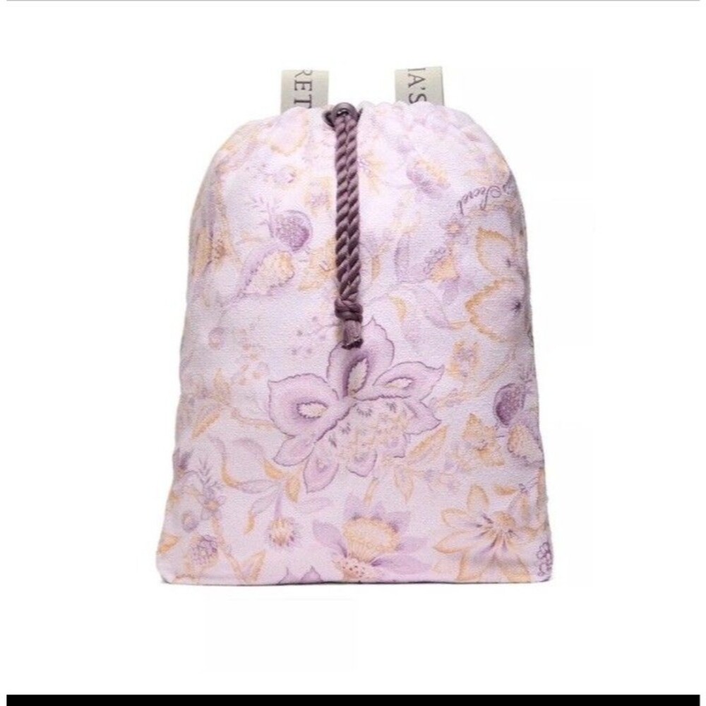 Victoria's Secret 2-IN-1 PAISLEY LOGO BEACH TOWEL + BACKPACK 36" x 63" NEW NWT